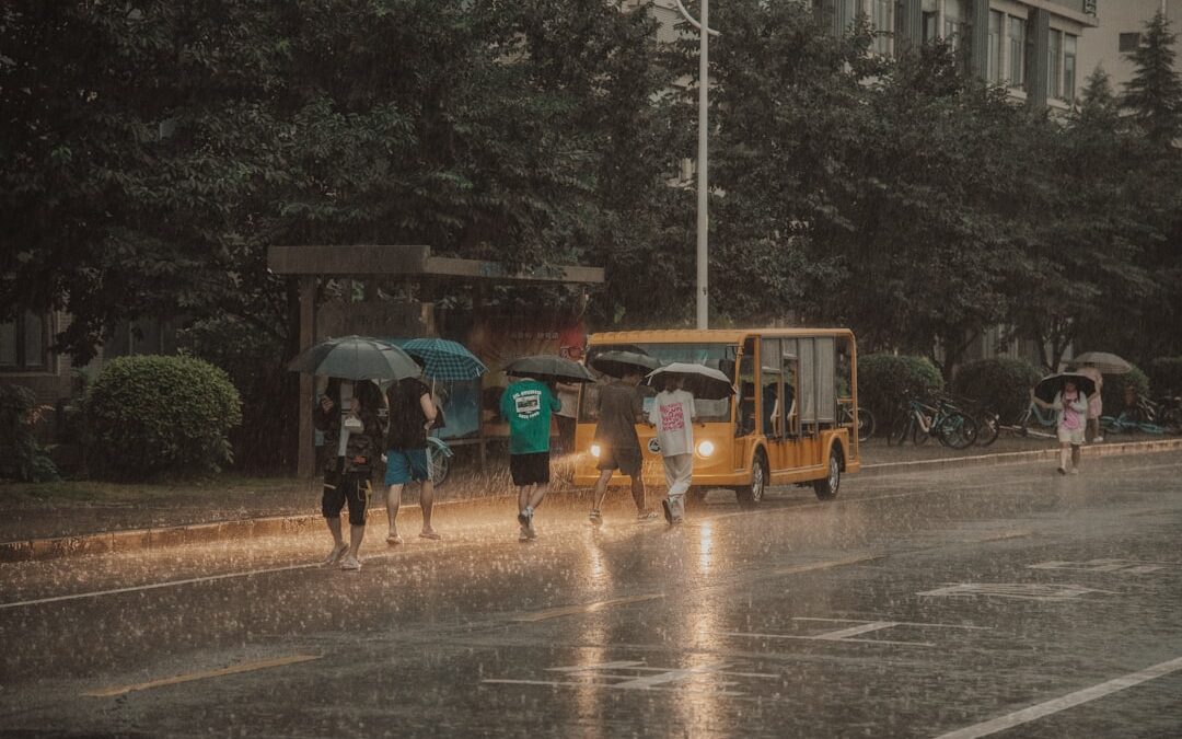 Verhuizen bij regen of slecht weer
