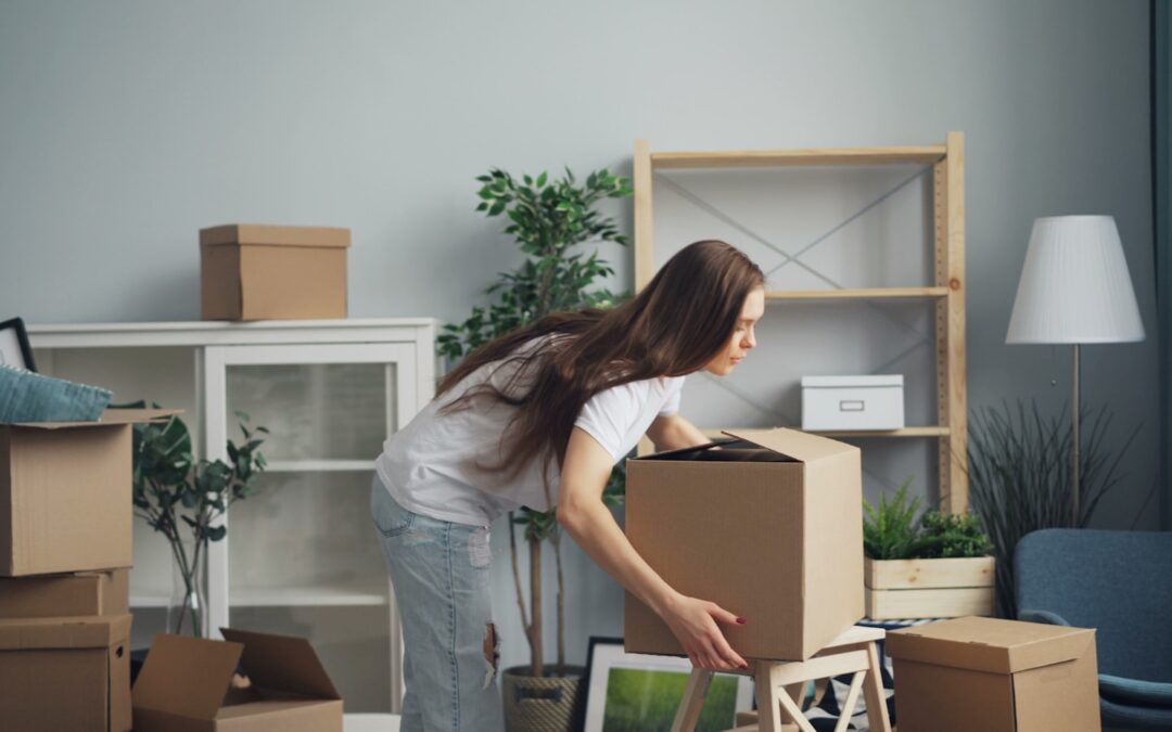 Taken verdelen tijdens de verhuisdag